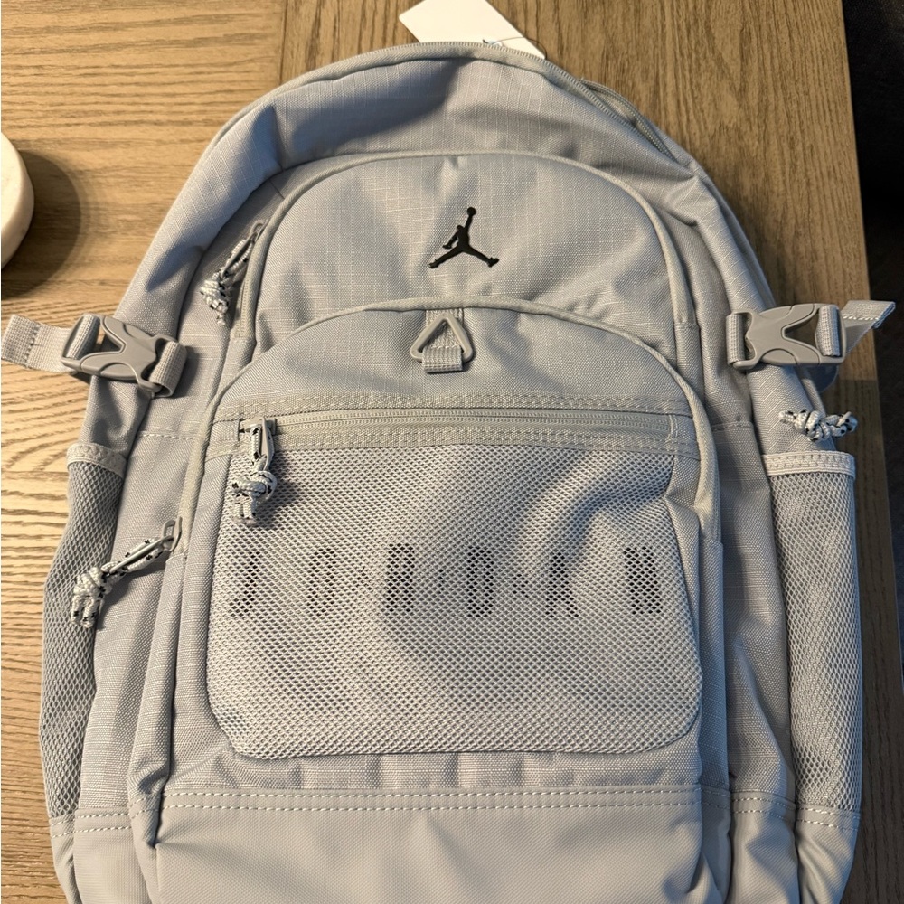 Jordan Light Gray Backpack